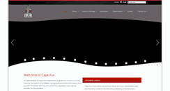 Desktop Screenshot of capefoxcorp.com